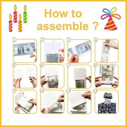Neon Gamepad Money Box Surprise Gift for Birthday