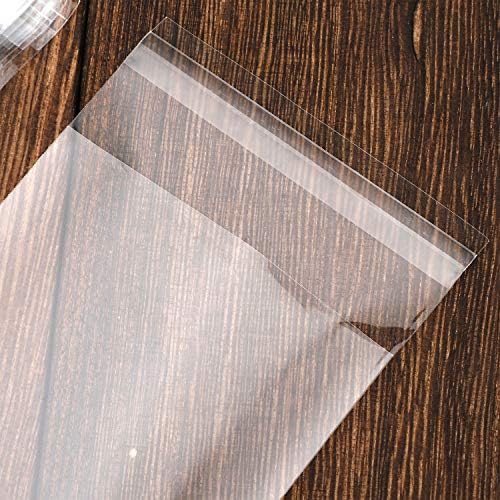 100 pcs Clear 3 in x 11 in Self Seal Cello Bags