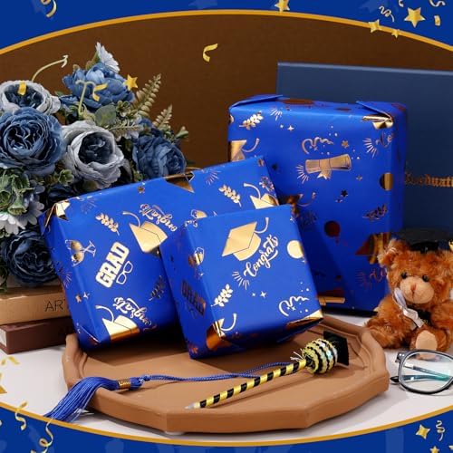 AmazingSpark 2025 Graduation Gift Wrap Paper Roll
