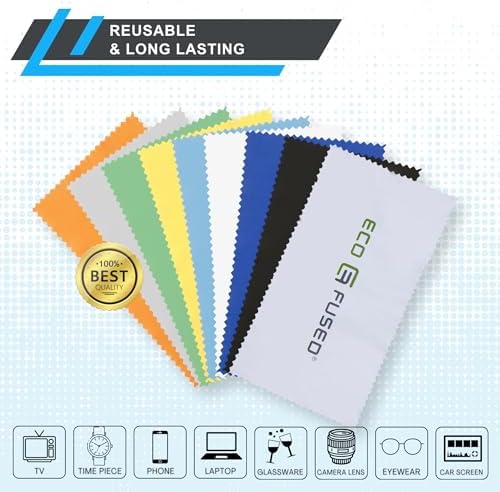 Microfiber Cleaning Cloth - 55x3 Inch Pack of 18