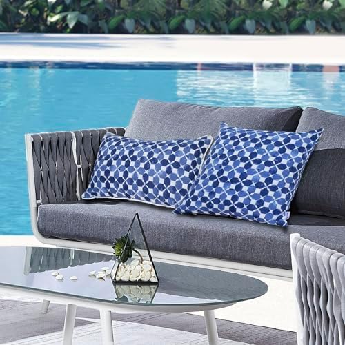 XXPILOS Outdoor Throw Pillows Set of 2 with Insert