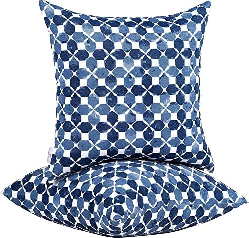 XXPILOS Outdoor Throw Pillows Set of 2 with Insert