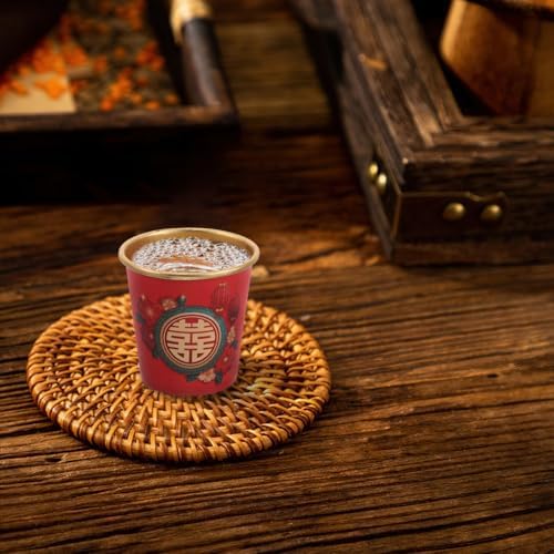 Garneck 50 Pack Paper Cups for Wedding Party Decorations