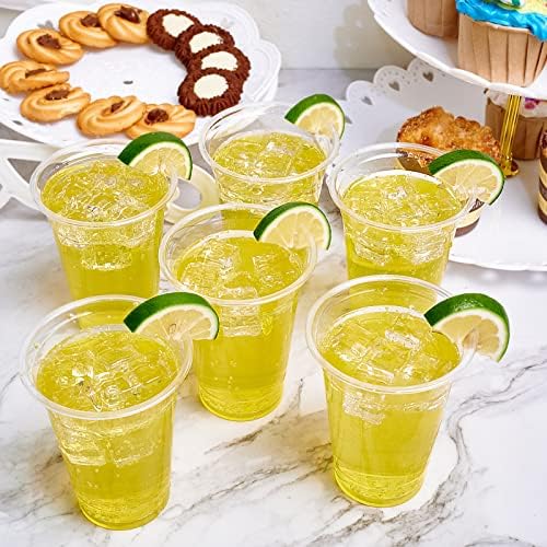 Lilymicky 300 Pack 10 oz Clear Plastic Cups