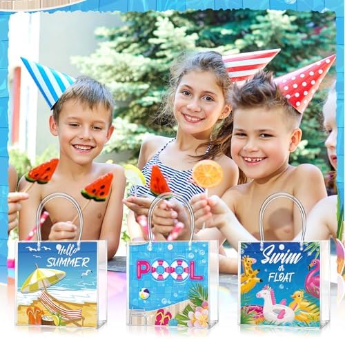 24 Pcs Summer Party Favor Bags with Handle