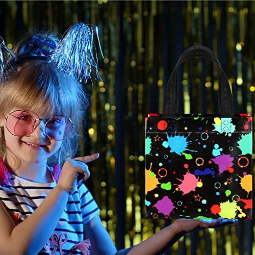 Sweetude 40 Pcs Glow In The Dark Party Bags with Handles