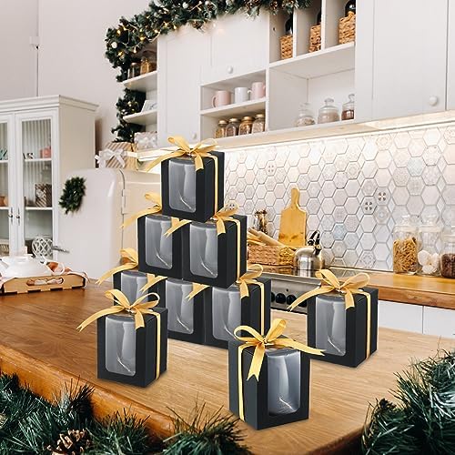 Fulmoon 50 Pack Clear Wine Glass Gift Boxes