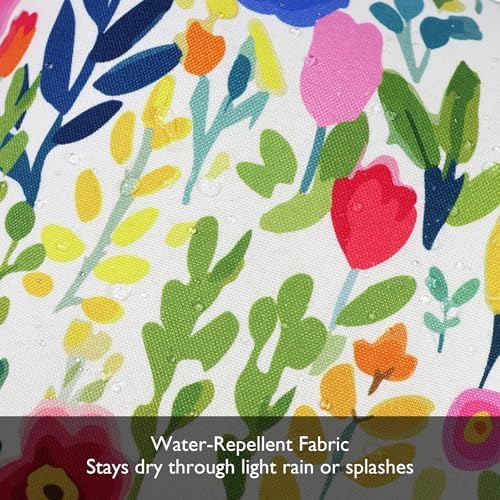 Cythasily Outdoor Pillow Covers 18x18 Inch 2 Sets Floral