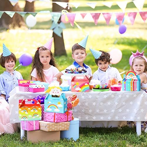 Nezyo 24 Pack Rainbow Party Favor Boxes
