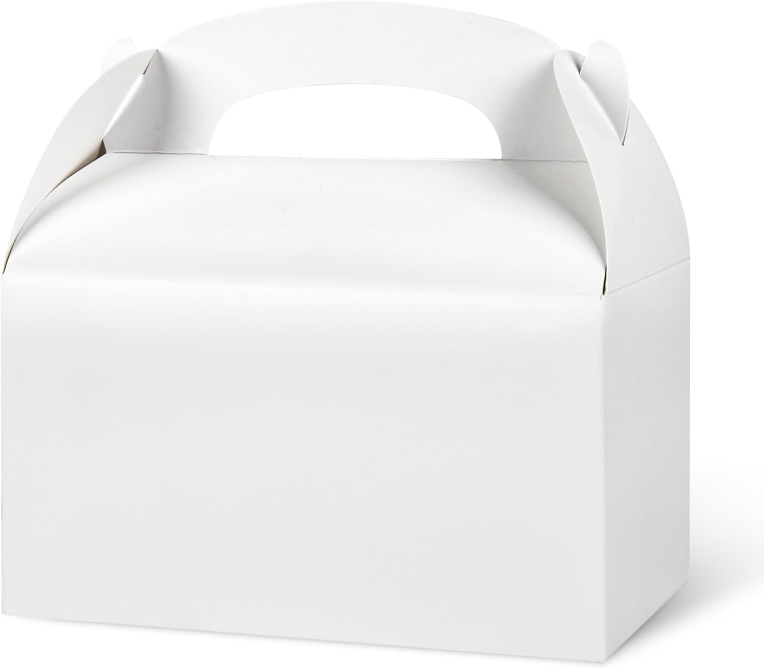 DjinnGlory 36 Pack White Treat Boxes with Handle