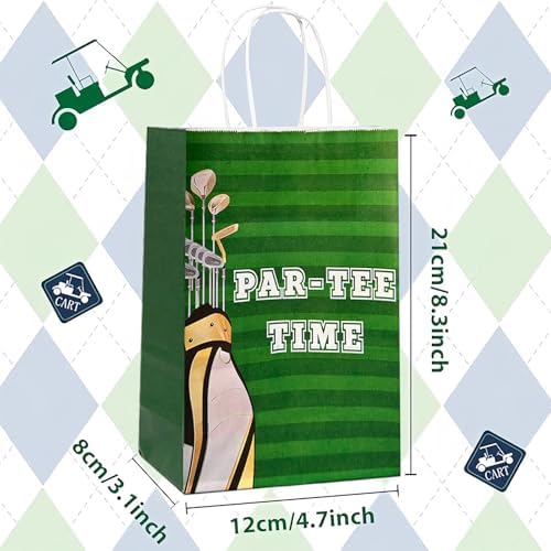 CZWXOXO 24pcs Golf Themed Gift Bags Party Supplies