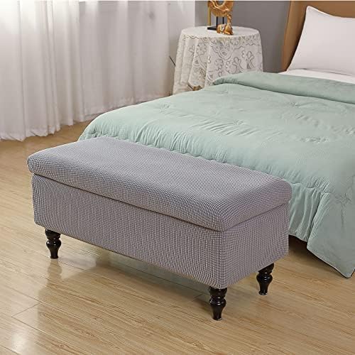 CAMZ Stretchable Ottoman Cover for Storage Bench