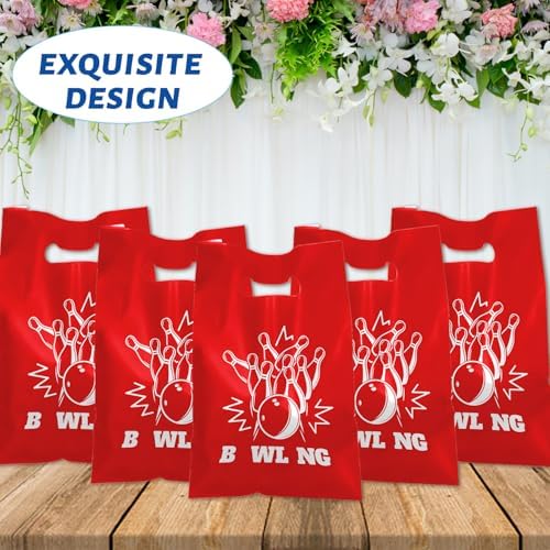 50 PCS Bowling Party Gift Bags for Kids Birthday Baby Shower