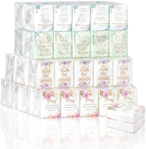 120 Pack Bible Theme Facial Tissues 3 Ply