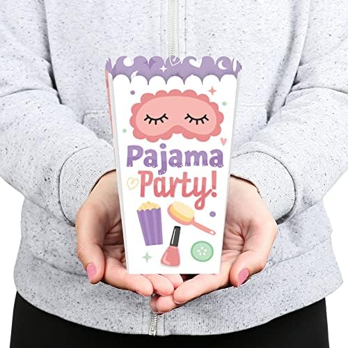 Big Dot of Happiness Pajama Slumber Party Treat Boxes 12 Ct