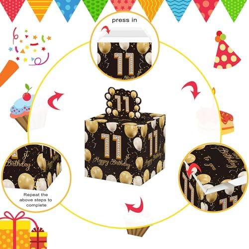 Azbuk Surprise Gift Box 11th Birthday Money Bags