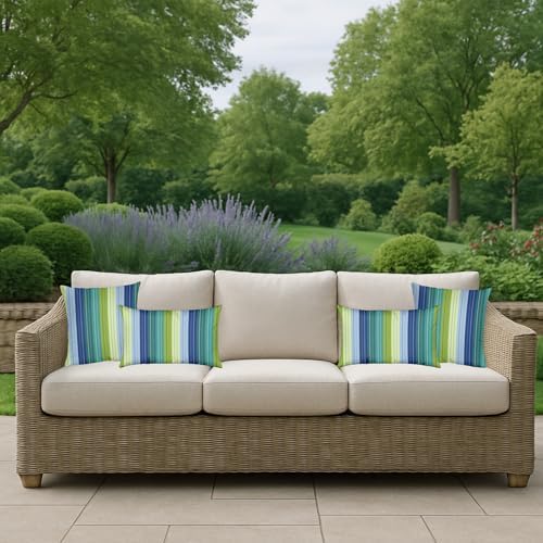RSH Decor Sunbrella Square Throw Pillow Set of 4 17x17
