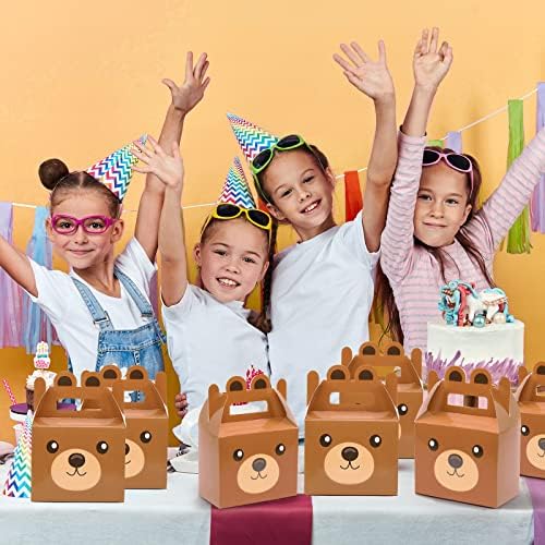 24Pcs Bear Treat Boxes For Baby Shower Party
