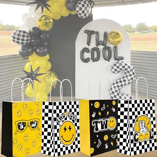 WCOSAM Two Cool Dude Party Favor Gift Bags 16 PCS