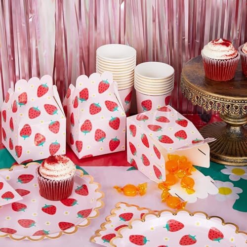 Sparkle and Bash Strawberry Treat Boxes 36 Pack