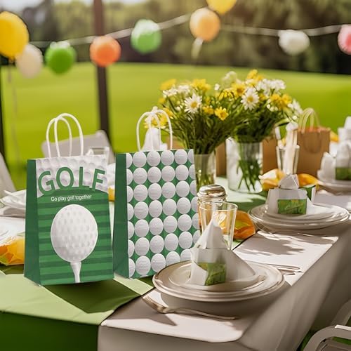 CZWXOXO 24pcs Golf Themed Gift Bags Party Supplies