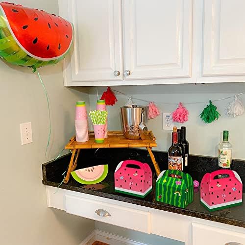 16 Pcs Cartoon Melon Candy Bags for Kids Parties