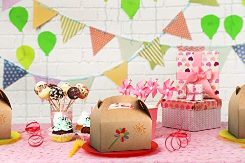 ValBox Treat Boxes 30 Pack Brown Kraft Gable Gift Boxes