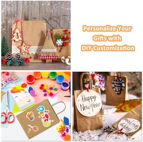 BagDream 25Pcs Small Gift Bags with Handles