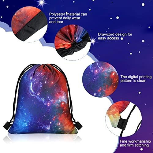 Lothee 30 Pcs Galaxy Party Favor Bags