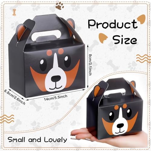 24 Pcs Dog Theme Gift Boxes for Birthday Parties