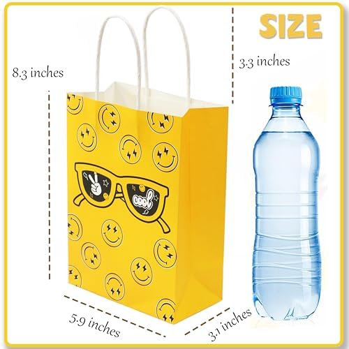 WCOSAM Two Cool Dude Party Favor Gift Bags 16 PCS