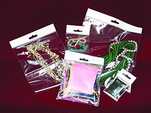 200 Clear Treat Bags with Adhesive Seal 4x6