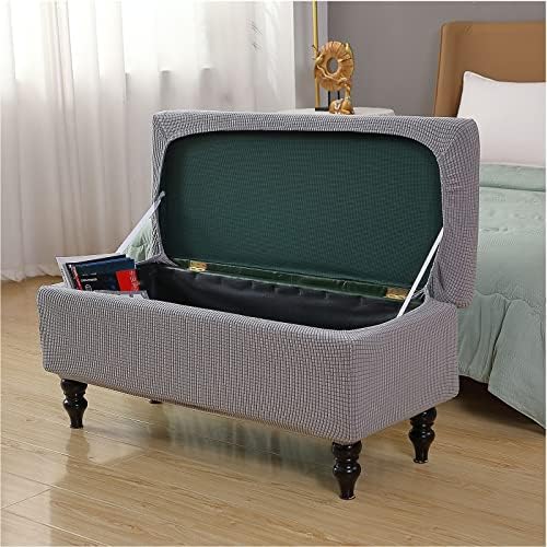 CAMZ Stretchable Ottoman Cover for Storage Bench