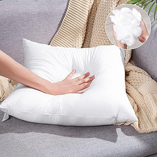 OTOSTAR Waterproof Throw Pillow Inserts Set of 4