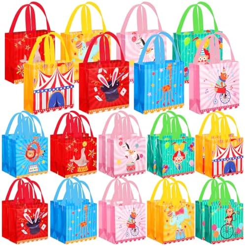 Sweetude 40 Pcs Circus Themed Gift Bags for Parties
