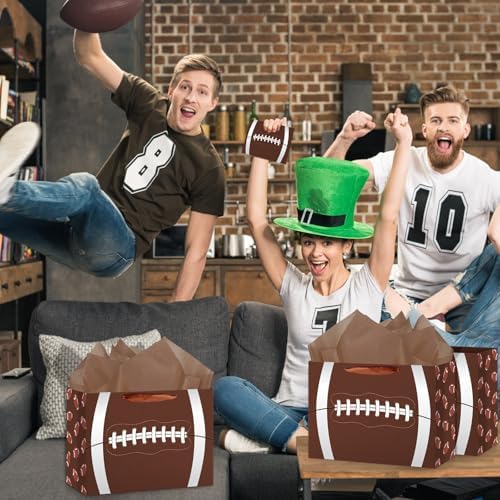 Hooqict Football Gift Bag Set for Boys Birthday Party