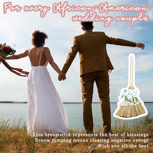 Wedding Broom DIY Kit with Ribbons and Pearls