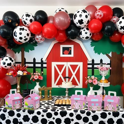 16 Piece Pink Farm Animal Themed Candy Gift Box Set