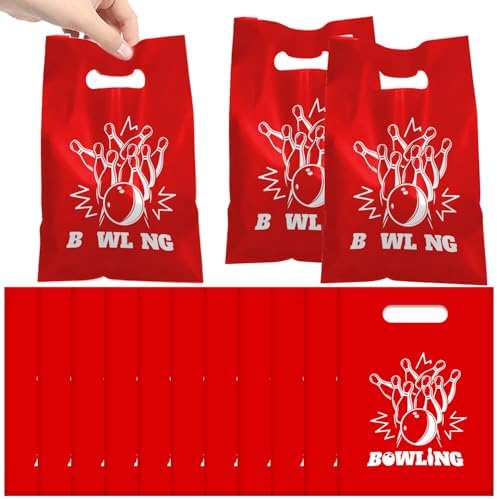 50 PCS Bowling Party Gift Bags for Kids Birthday Baby Shower