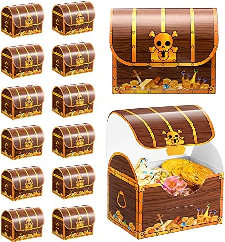 Chinco Pirate Treasure Chest Gift Boxes 24 Pcs