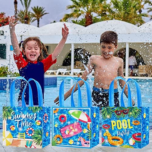 12Pcs Summer Beach Gift Bags with Handles
