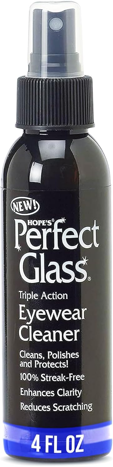 HOPES Perfect Glass Eyewear Cleaner Spray - 4 Fl Oz Pack of 1