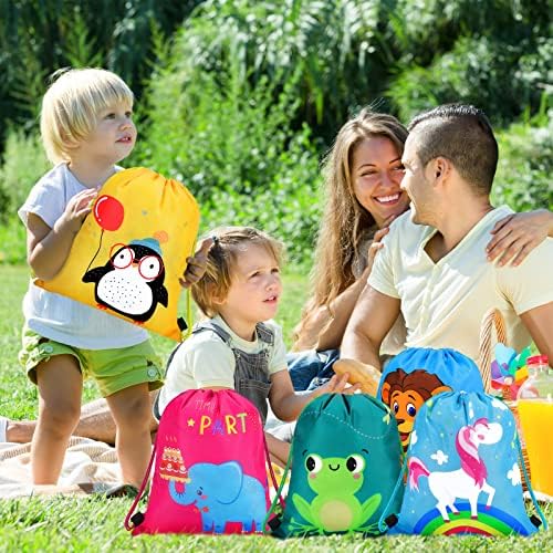 Shappy 24 Piece Drawstring Party Favor Bags for Kids