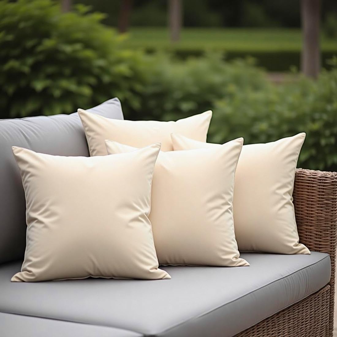 18x18 Inch Waterproof Throw Pillows Set of 3