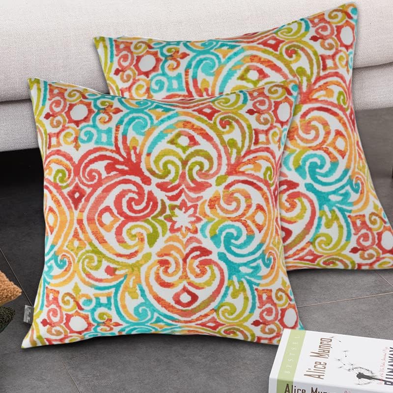 FUNHOME Outdoor Indoor Throw Pillows Set of 2