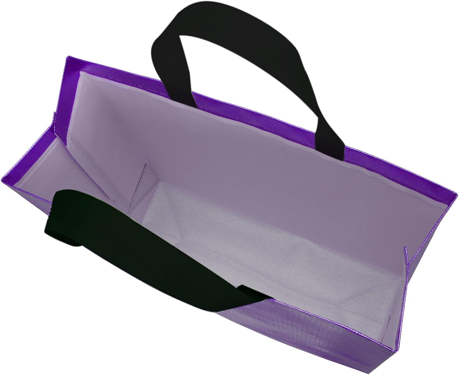 Tosnail 20 Pack Reusable Gift Bags with Handles Purple