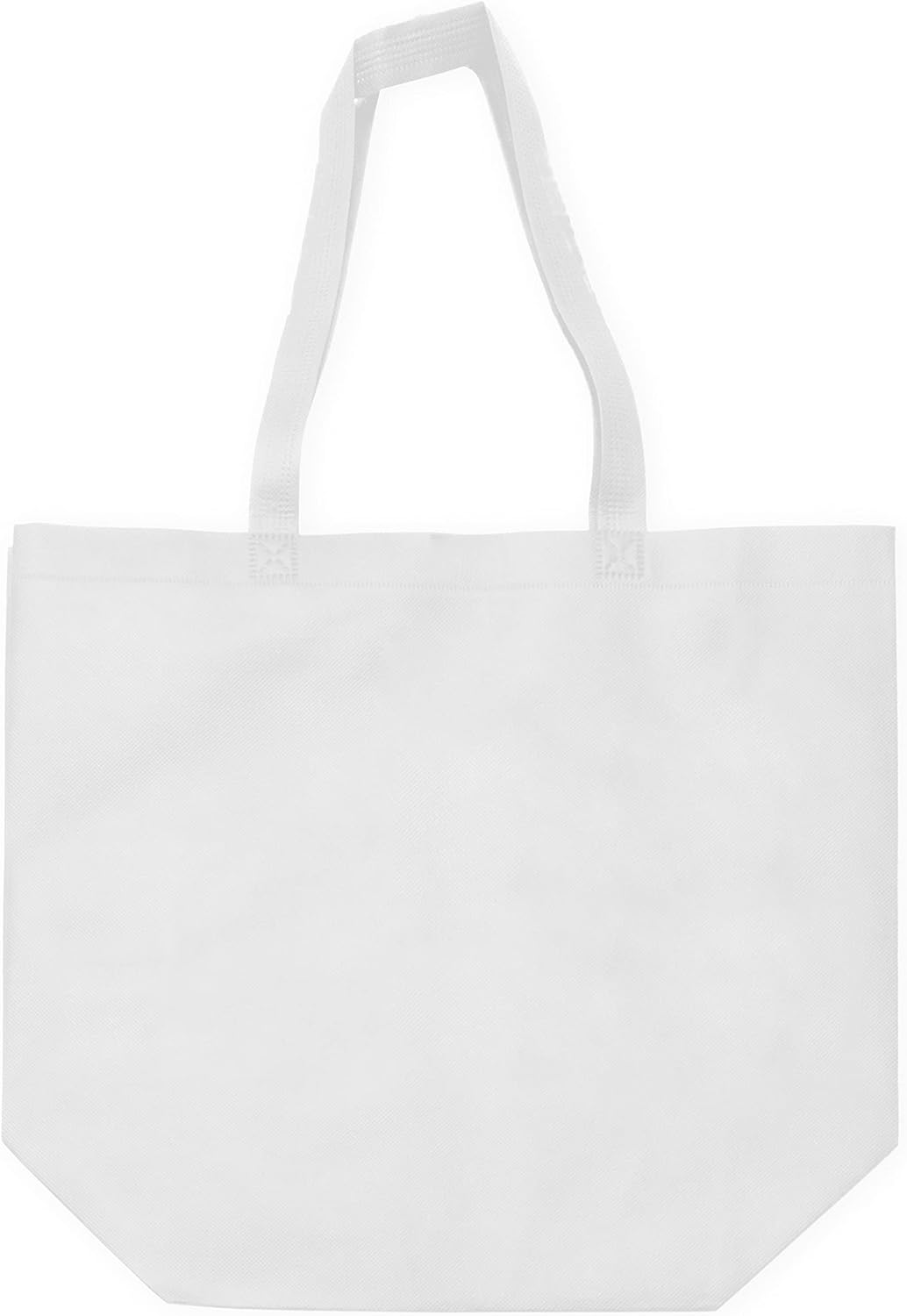Zenpac White Gift Bags with Handles 12 Pack