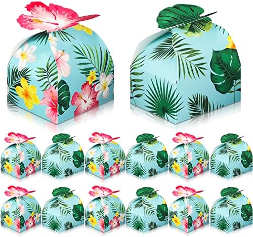Gerrii 36 Pack Tropical Gift Boxes Luau Party Favors