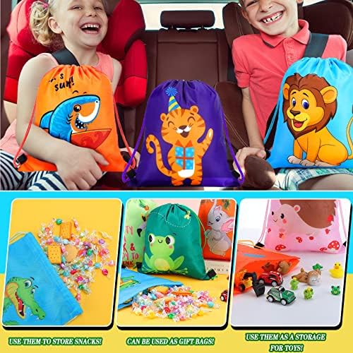 Shappy 24 Piece Drawstring Party Favor Bags for Kids