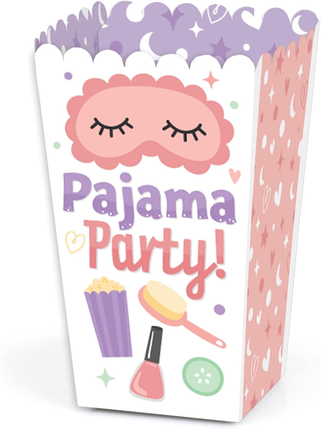 Big Dot of Happiness Pajama Slumber Party Treat Boxes 12 Ct
